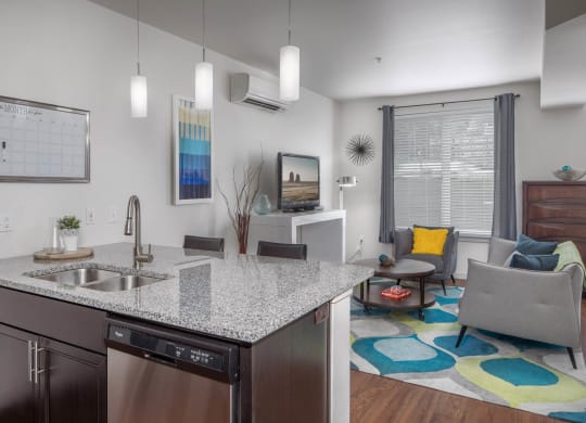 Ella Apartments Model Kitchen