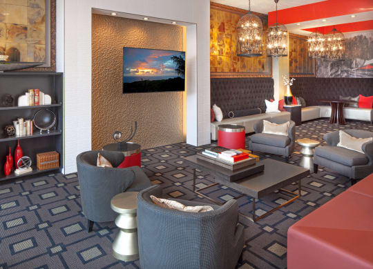 Ella Apartments Clubhouse Lounge