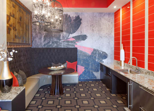 Ella Apartments Clubhouse Lounge