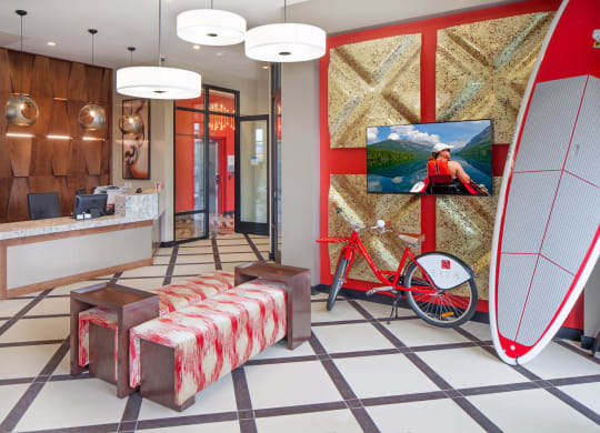 Ella Apartments Interior Leasing Center