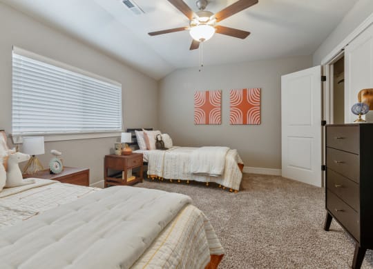 Spacious Bedrooms
