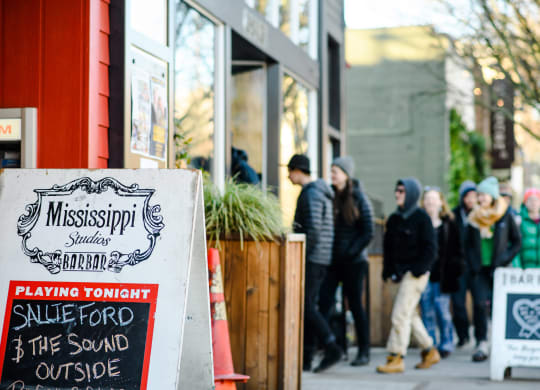 The one and only Mississippi Studios.