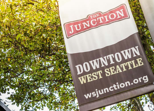 Downtown West Seattle the Junction Signpost