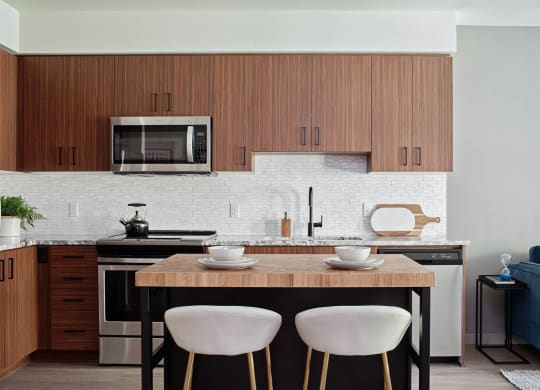 Tempo PDX Model Kitchen