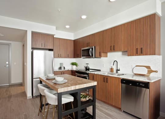 Tempo PDX Model Kitchen