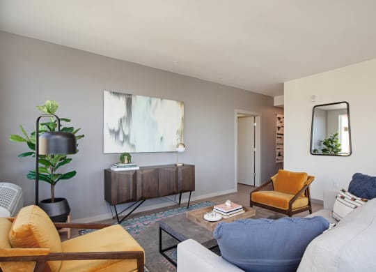 Tempo PDX Model Living Room