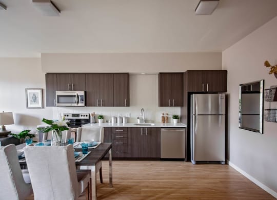 North Hollow Apartments Model Dining Room
