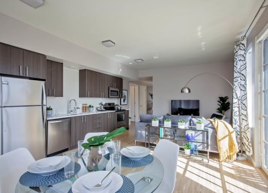 North Hollow Apartments Model Dining Room