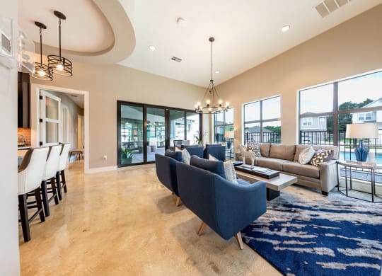 Rivers Edge Apartments Clubhouse with Wi-Fi