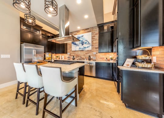 Rivers Edge Apartments Community Kitchen