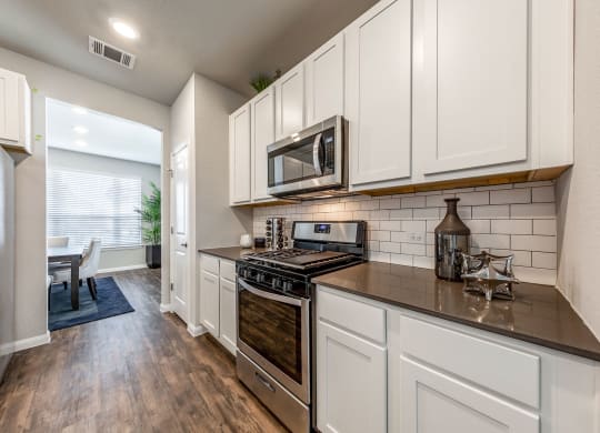 Rivers Edge Apartments Subway Tile Backsplashes