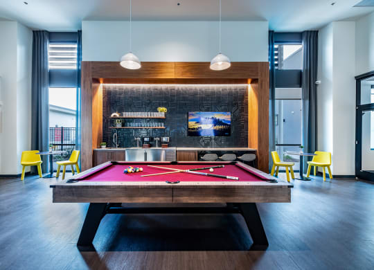 Game Room with Billiards