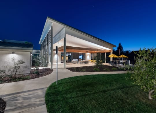 Clubhouse exterior at The Offset