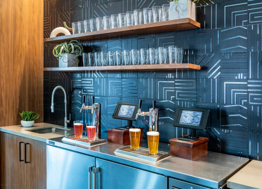 Complimentary Craft Beer & Cider on Tap