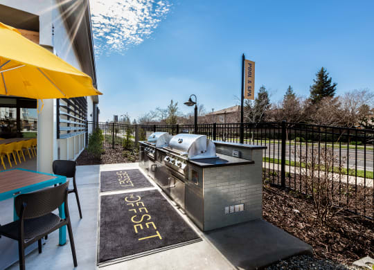 Outdoor Grilling Station