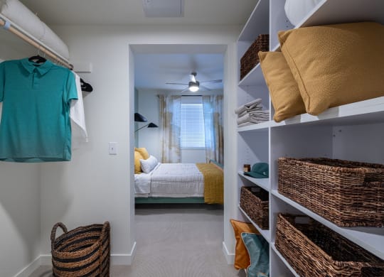Oversized Walk-In Closets