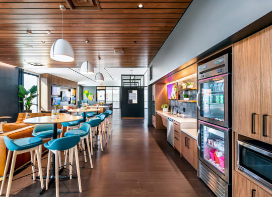 Community Kitchen with Espresso Bar