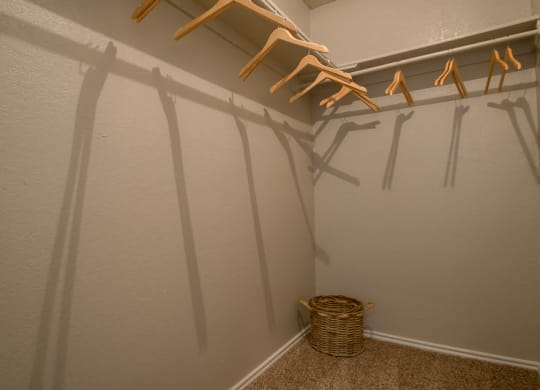Spacious Closets