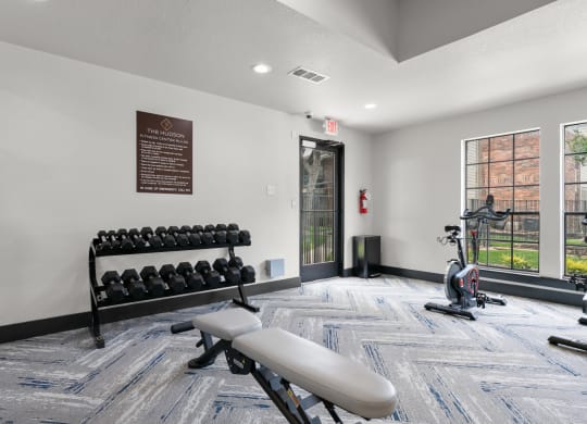 the reserve at bucklin hill fitness room