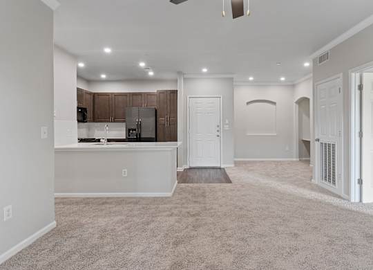 Carpeted Living Area at Remington Ranch, San Antonio