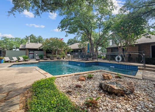 the legacy apartments pool