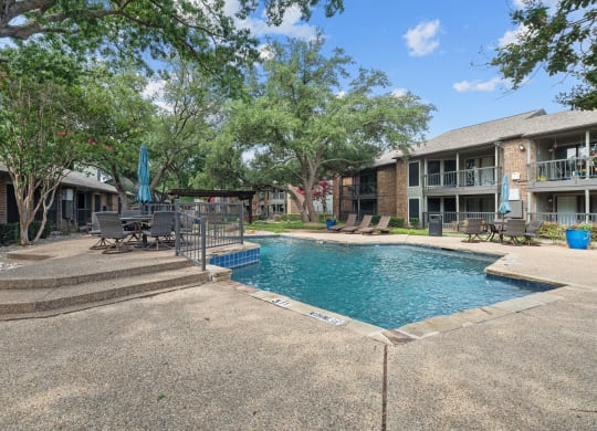 our apartments offer a swimming pool