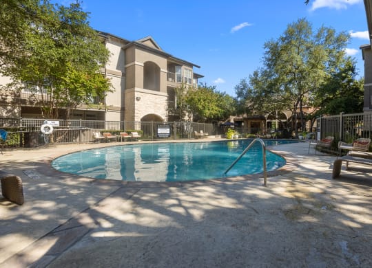 Crystal Clear Swimming Pool at Villas at Rogers Ranch, San Antonio, TX, 78258