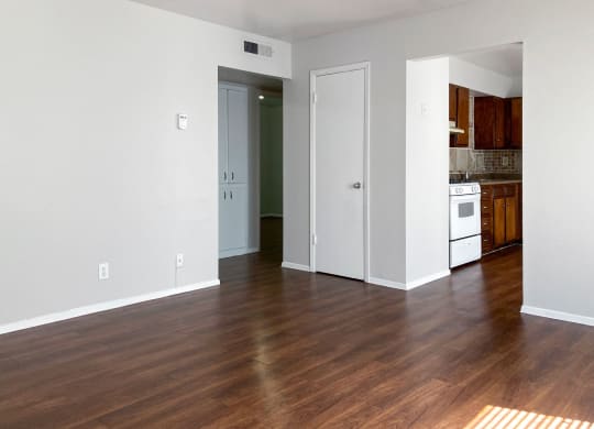 Unfurnished Living Area at Sunset Heights, San Antonio