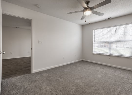 Empty Living Room at Latitudes Apartments, Indiana, 46237