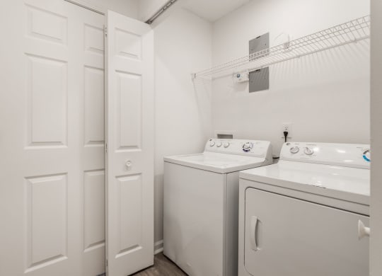 Washer and Dryer at Latitudes Apartments, Indianapolis, IN