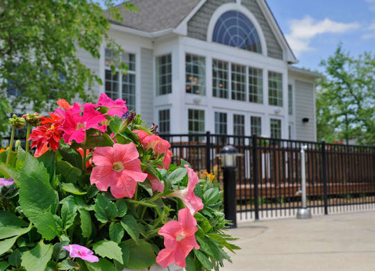 Clubhouse Exterior at Westlake Apartments, Belleville