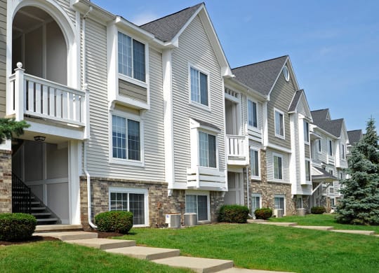 Backside Exterior  at Westlake Apartments, Michigan