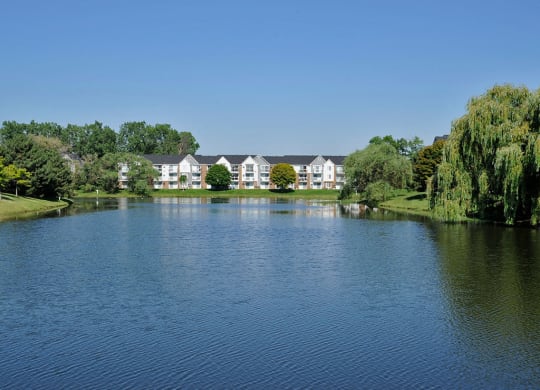 Large Lake Within Community at The Landings, Westland, MI, 48185