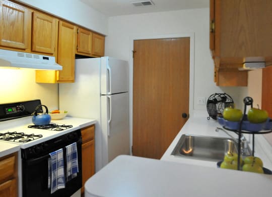 Sink With Faucet  at Westlake Apartments, Belleville, 48111