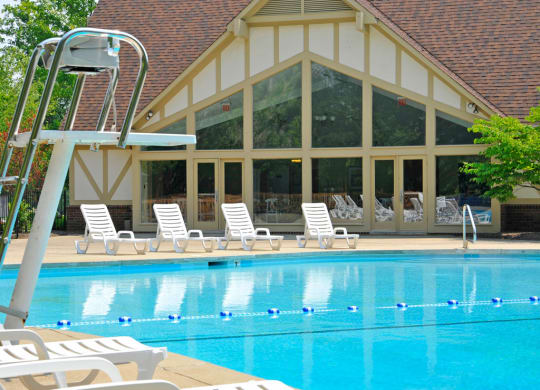 Sparkling Outdoor Swimming Pool