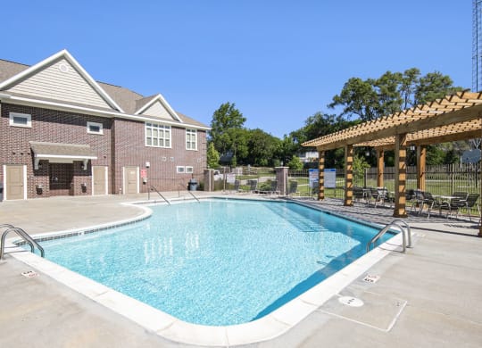 Poolside Sundeck at Andover Pointe Apartment Homes, 68138