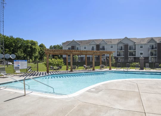 Poolside Pergola at Andover Pointe Apartment Homes, NE, 68138