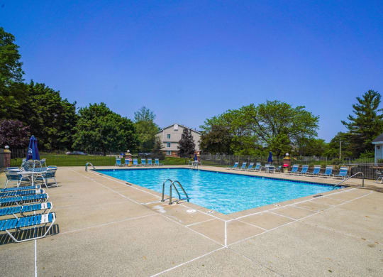 Shimmering Pool at Apple Ridge Apartments, MI, 49534