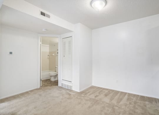 dining room with a view of the bathroom at Apple Ridge Apartments, Michigan, 49534