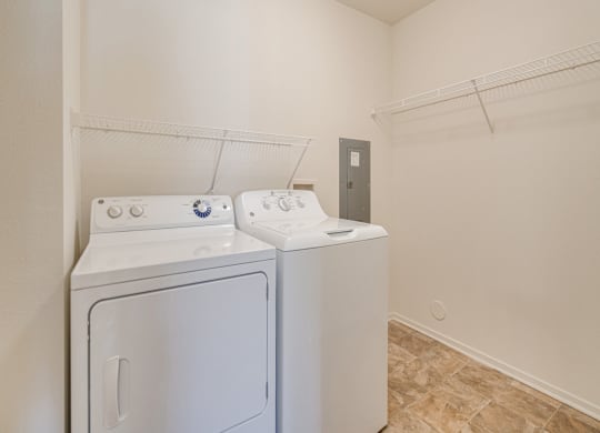 Aster Layout In Unit Washer Dryer at The Harbours Apartments, MI 48038