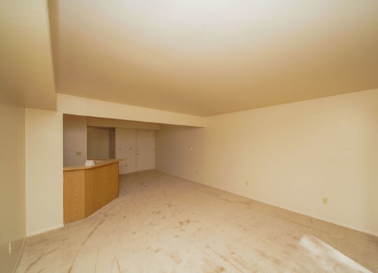Spacious Living and Dining Areas at Canal Club Apartments in Lansing, MI