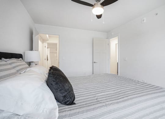 Bedroom with Ensuite at Meadowbrooke Apartment Homes in Kentwood, MI 49512