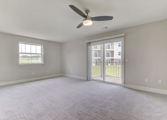 End Style with Enlarged Living Room and Extra Windows at Chase Creek Apartment Homes, Huntsville, AL, 35811