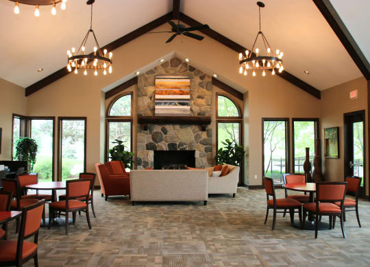Clubhouse at Southport Apartments in Belleville, MI 48111