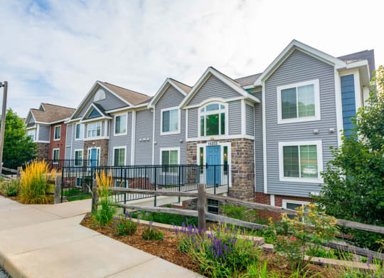 Beautiful Plants Outside at Colonial Pointe at Fairview Apartments, Bellevue, 68123