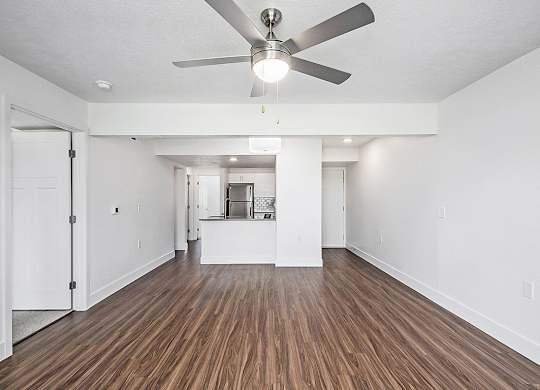 Hard-Surface Flooring at The Crossings Apartments, Grand Rapids, Michigan