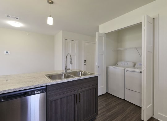 Full-Size Washer and Dryer at Dodson Pointe Apartment Homes, Rogers, AR, 72758