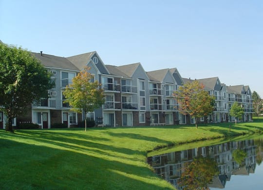 Acres of Green Lawns at The Landings, Westland, Michigan