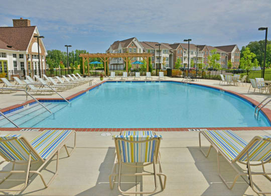 Swimming Pool with Sundeck at Irene Woods Apartments, Collierville