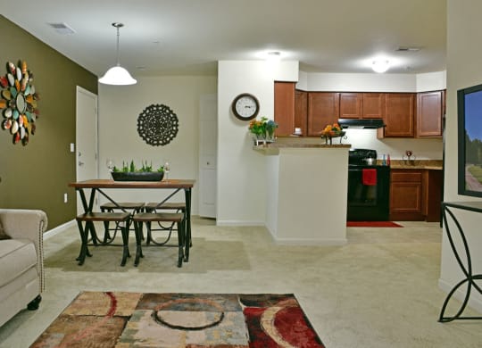 Open Concept Living Area at Irene Woods Apartments, Collierville, 38017